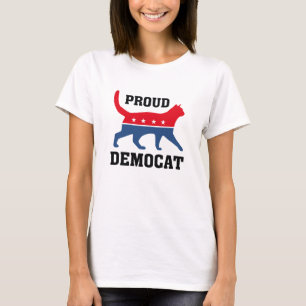 T-shirt Democat fier