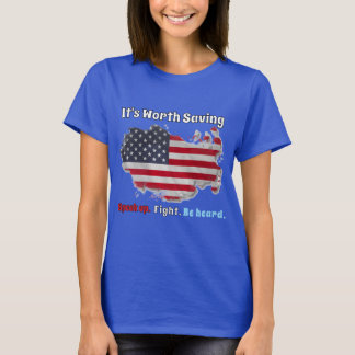T-shirt Démocratie américaine : ça vaut le coup d'être sau