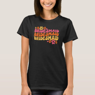 T-shirt Demoiselle d'honneur Équipe de mariée Baby Shower