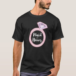 T-shirt Demoiselle d'Honneur Équipe de mariée Fête de Bach