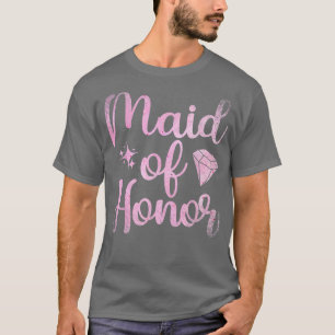 T-shirt Demoiselle d'honneur Fête de mariage de la mariée