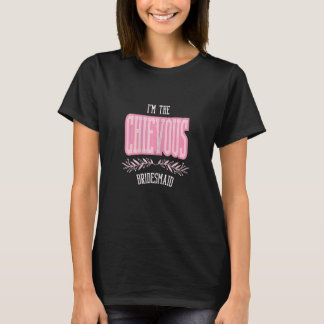 T-shirt Demoiselles d'honneur féminines Chievous appariées