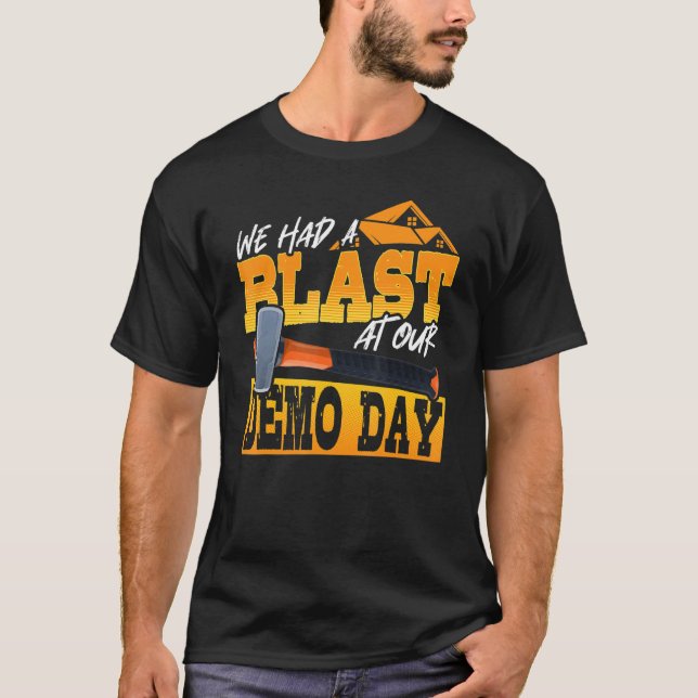 T-shirt Démolition de maisons pour l'amélioration de maiso (Devant)