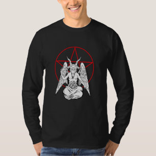 T-shirt Démon Baphomet Satanique Lucifer Beelzebub