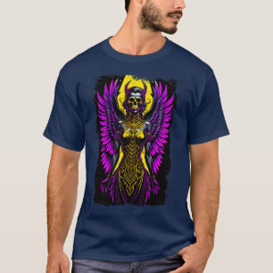 T-shirt Démon de l'ange foncé