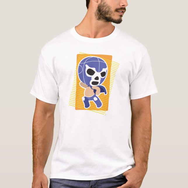 T-shirt démon de luchador (Devant)