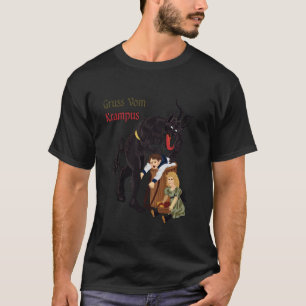 T-shirt Démon de Noël germanique Gruss Vom Krampus