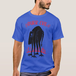 T-shirt Démon déplaisant Cat Purr