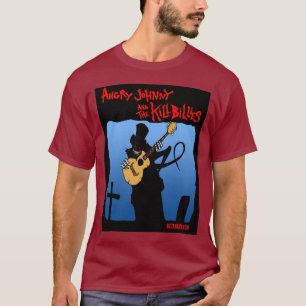 T-shirt Démon fâché de pierre tombale de type