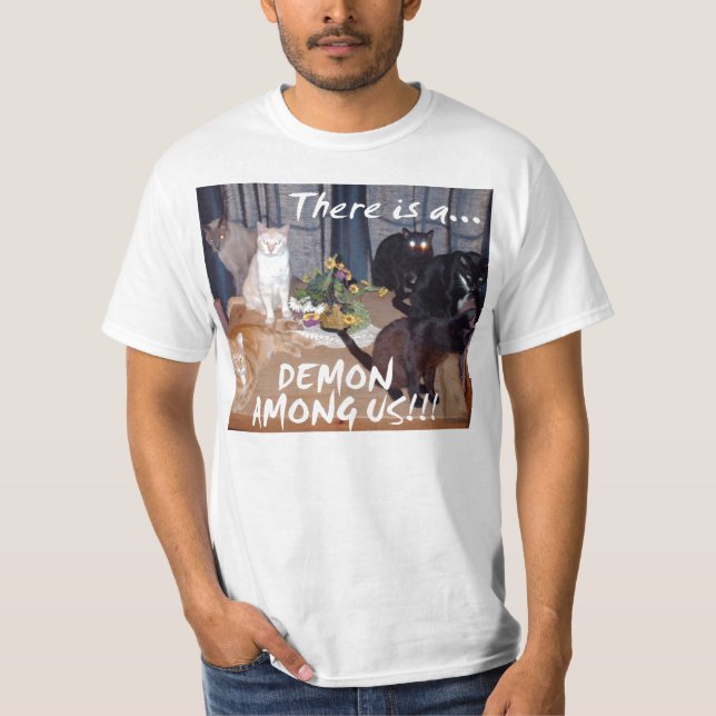 T-shirt Démon Kitty (Devant)