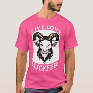 T-shirt Demon Lucifer Chèvre