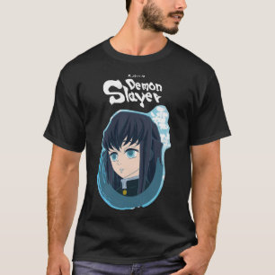 T-shirt DEMON SLAYER MIST PILLAR MUICHIRO TOKITO