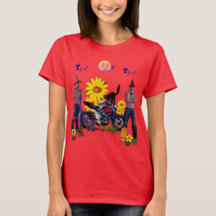 T-shirt Démonistes séduisants rouges