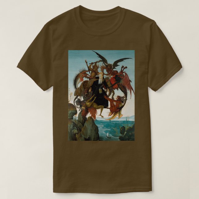 T-shirt demons capture the priest (Design devant)