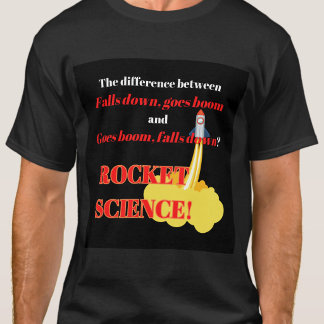T-shirt Démontage Rapide Non Planifié Science Des Fusées