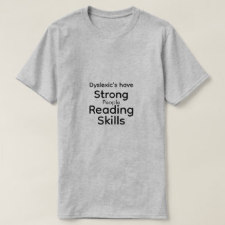 T-shirt d'empathie dyslexique