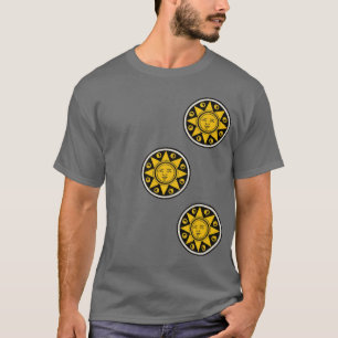 T-shirt denari de tre