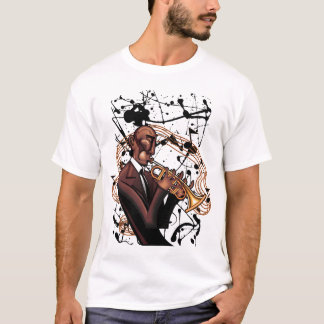 T-shirt d'encre de jazz