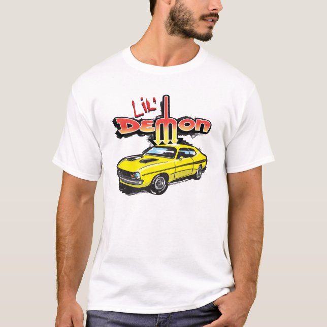 T-shirt d'enfant en bas âge de démon de Screamin (Devant)