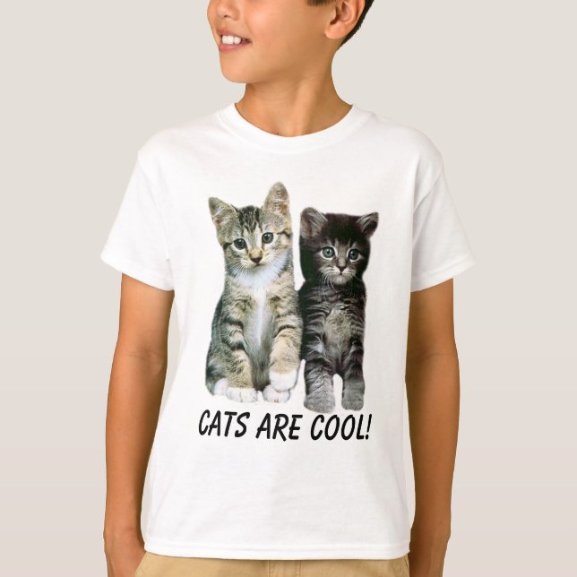 T-shirt d'enfants de chatons (Devant)