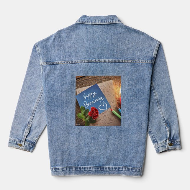T-Shirt Denim Jacket (Back)