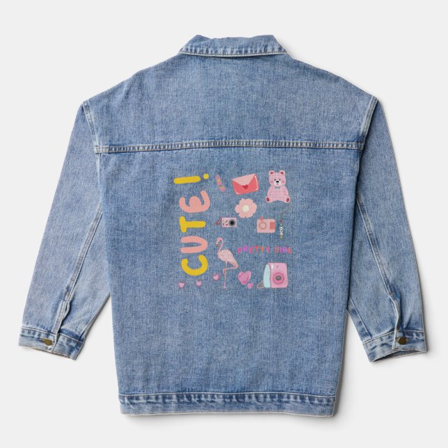 T-Shirt Denim Jacket (Back)