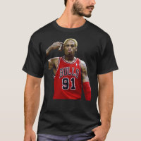Dennis Rodman, chemise Dennis Rodman, NWO, Vintage