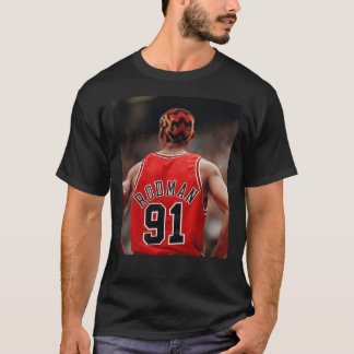 T-shirt Dennis Rodman Fan Art &amp ; amp ; Merch Essential