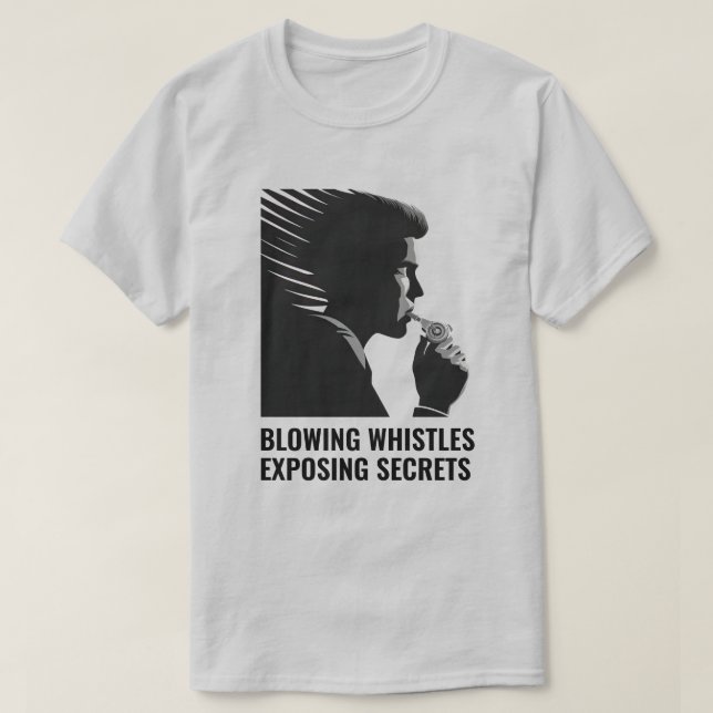 T-shirt dénonciateur (Design devant)