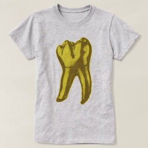 T-shirt Dent d'or