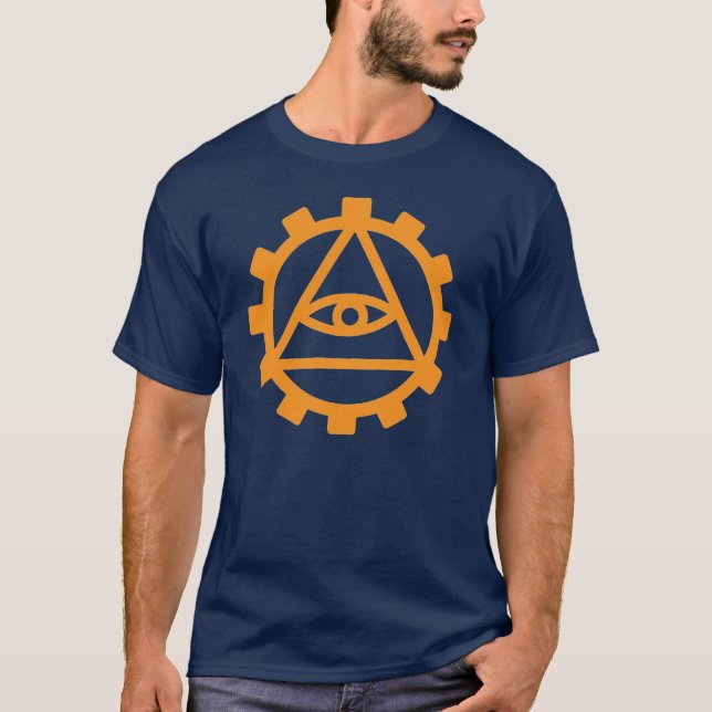 T-shirt Dent orange (Devant)