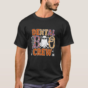 T-shirt Dental Boo Crew Dentist Ghost Coût d'Halloween