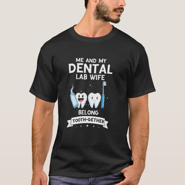 T-shirt Dental Lab Technician and Orthodontic Technician D (Devant)