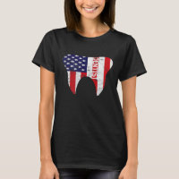 Dental Patriotic American Flag Dentist Dentist Cad