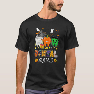 T-shirt Dental Squad Dentist Halloween Costume Spooky Pump