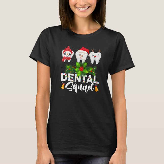 T-shirt Dental Ugly Christmas Sweaters (Devant)