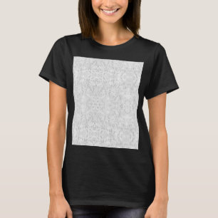 T-shirt Dentelle blanche tombante