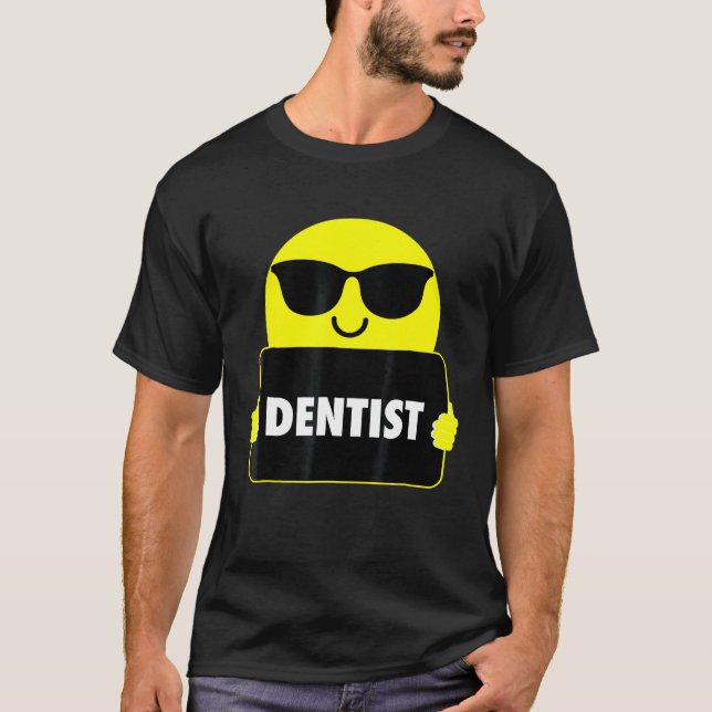 T-shirt Dentis Lunettes de soleil Tee (Devant)