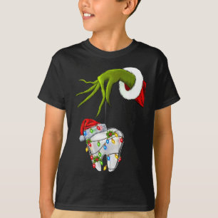 T-shirt Dentiste Dentaire Dent Immédiat Noël Xmas H