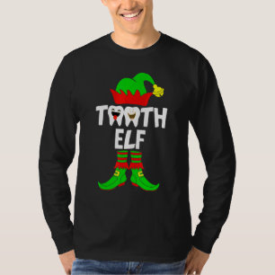 T-shirt Dentiste Dentiste Clinique dentaire Dents Elf Chri