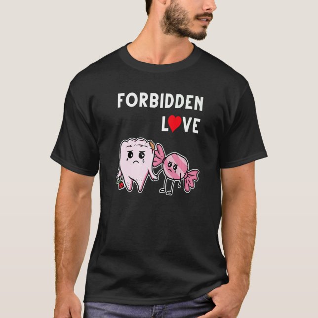 T-shirt Dentistesse Hommes Dentistes Dentiste Dentelle Ass (Devant)