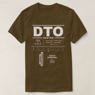 T-Shirt Denton Enterprise Airport