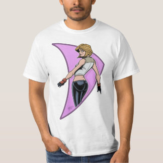 T-shirt d'entraînement de burette de Nicole Baylor