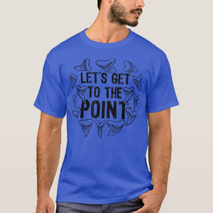 T-shirt Dents de requin Chasseur de fossiles Paléontologue