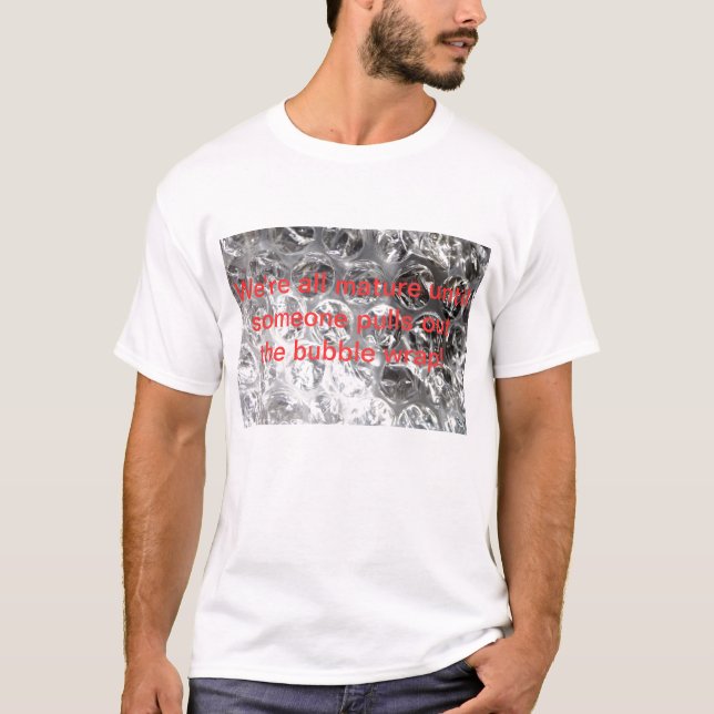 T-shirt d'enveloppe de bulle (Devant)