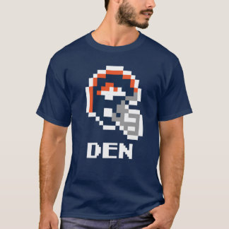 T-shirt Denver Broncos (Tecmo Super Bowl Football Helmet)