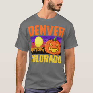 T-shirt Denver Colorado Happy Halloween Party Local City