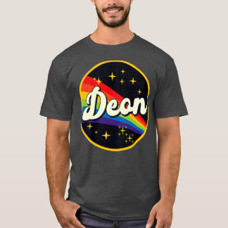 T-shirt Deon Rainbow dans l'espace Style Vintage