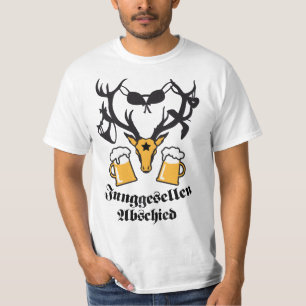 T-shirt Départ de célibataire bois de cerf JGA Beer TShi
