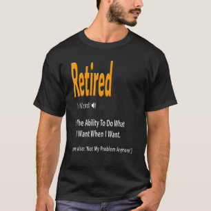T-shirt Départ de retraite